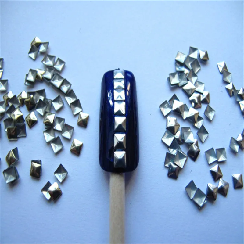 Nail Art 300 Pieces Gold & Silver 3mm Square Metal Studs For Nails It Make Your Nails Look Elegance and Special Anne
Nail Art 300 Pieces Gold & Silver 3mm Square Metal Studs For Nails It Make Your Nails Look Elegance and Special Anne