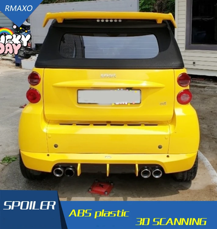 For Smart fortwo 453 Spoiler Carlsson ABS Material Car Rear Wing Primer Color Rear Roof Spoiler For Benz Smart fortwo Spoiler
For Smart fortwo 453 Spoiler Carlsson ABS Material Car Rear Wing Primer Color Rear Roof Spoiler For Benz Smart fortwo Spoiler