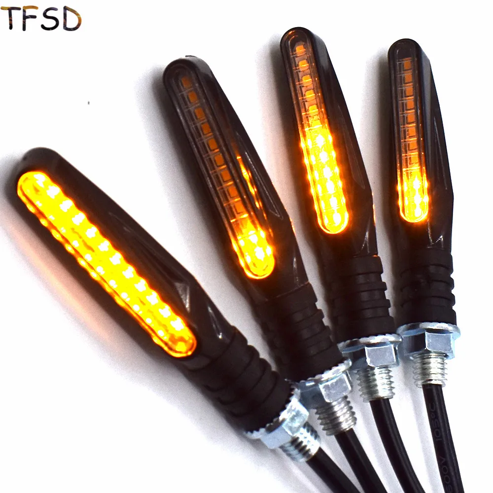 12 LED Motorbike bicycle Turn Signal Light Indicator Amber Lamp Bulb Tail Flasher Flowing Water Blinker Bendable for HONDA VF750
12 LED Motorbike bicycle Turn Signal Light Indicator Amber Lamp Bulb Tail Flasher Flowing Water Blinker Bendable for HONDA VF750