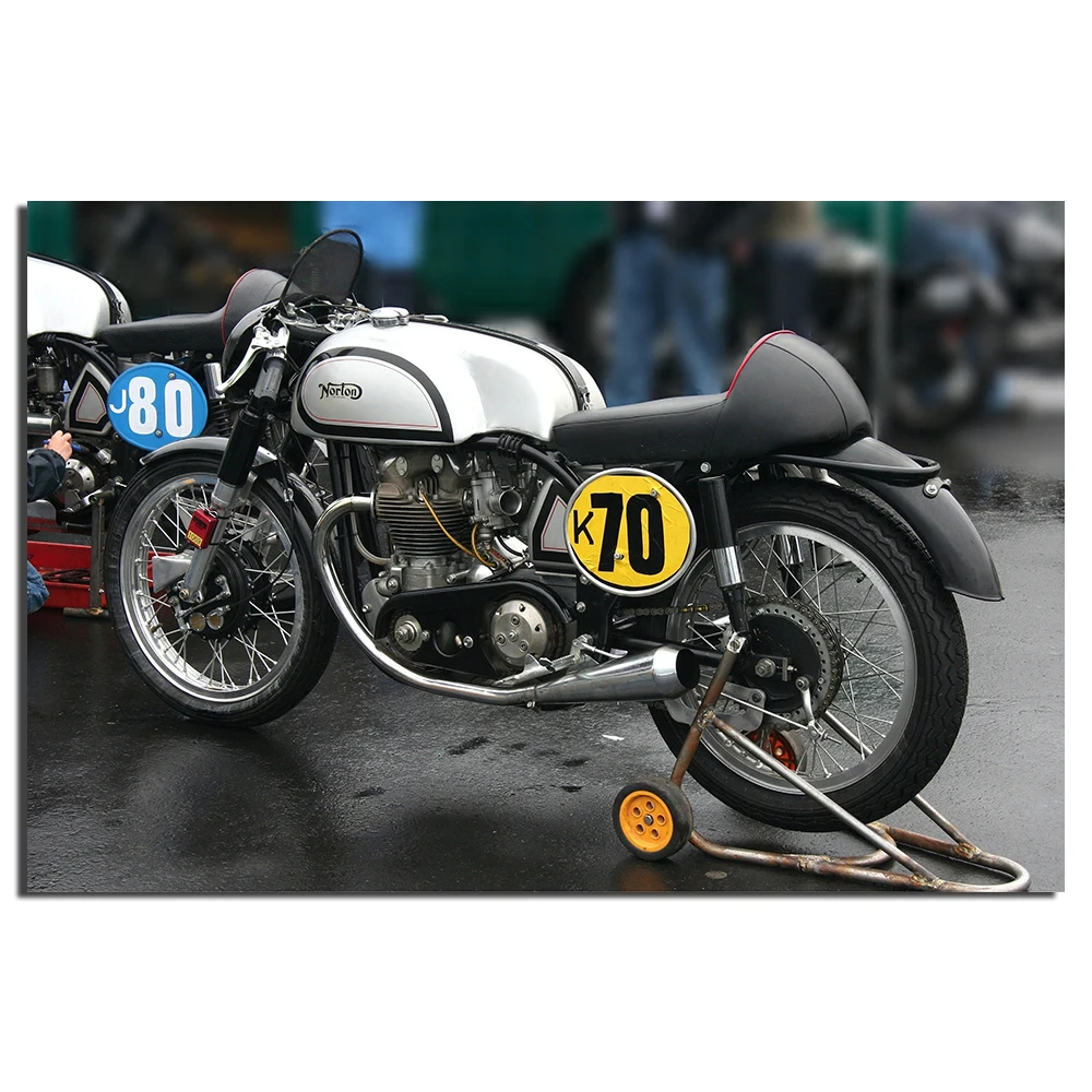 Norton Cafe Racer Motorbike Poster Canvas Cloth Fabric Print for Home Decor Wall Art Painting
Norton Cafe Racer Motorbike Poster Canvas Cloth Fabric Print for Home Decor Wall Art Painting