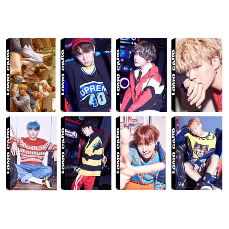 30 Pcs/set Popular Stars Bangtan Boys Album LOMO Cards New Fashion Self Made Paper Photo Card Photocard
30 Pcs/set Popular Stars Bangtan Boys Album LOMO Cards New Fashion Self Made Paper Photo Card Photocard