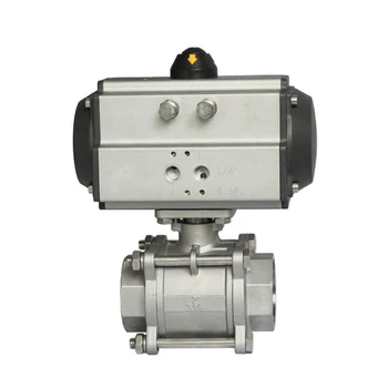 1 inch Pneumatic 3PCS Ball Valve Spring Return NPT thread DN25 Pneumatic Two Ways Ball Valve Stainless Steel 304 PTFE Seat
1 inch Pneumatic 3PCS Ball Valve Spring Return NPT thread DN25 Pneumatic Two Ways Ball Valve Stainless Steel 304 PTFE Seat