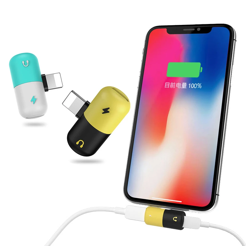 Mini Adapter with 2 Interfaces for Iphone 7 7PLUS 8 8PLUS X Mini Converters Connectors for Listening to Music While Charging
Mini Adapter with 2 Interfaces for Iphone 7 7PLUS 8 8PLUS X Mini Converters Connectors for Listening to Music While Charging