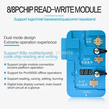 For iphone 8/8 plus logic/baseband chip reading saving editing burning programmer tools
For iphone 8/8 plus logic/baseband chip reading saving editing burning programmer tools