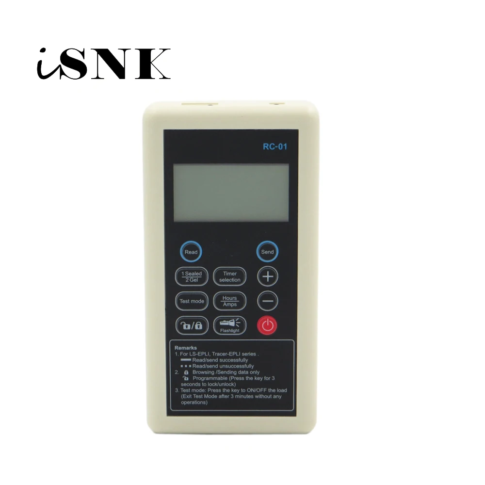 Remote Meter RC-01 Setting parameter via IR communication controller for EP Solar charge Controller
Remote Meter RC-01 Setting parameter via IR communication controller for EP Solar charge Controller
