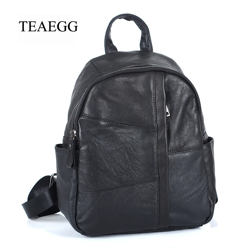 TEAEGG Women Cow Leather backpack Female Real Genuine Leather stitching multi-purpose Shoulder Bag Lady Rucksack
TEAEGG Women Cow Leather backpack Female Real Genuine Leather stitching multi-purpose Shoulder Bag Lady Rucksack