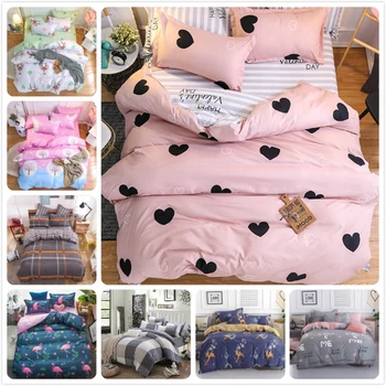 3pcs/4pcs Bedding Set Soft Cotton Bedlinen Single Twin Full Double Queen King Size Duvet Cover Sheet Quilt Pillow Case Bed Linen
3pcs/4pcs Bedding Set Soft Cotton Bedlinen Single Twin Full Double Queen King Size Duvet Cover Sheet Quilt Pillow Case Bed Linen