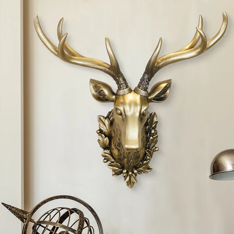 3D Deer Head Sculpture Murals Home Wall Hanging Animal Statue Decoration Resin Handmade European Village Ornament Artwork Craft
3D Deer Head Sculpture Murals Home Wall Hanging Animal Statue Decoration Resin Handmade European Village Ornament Artwork Craft