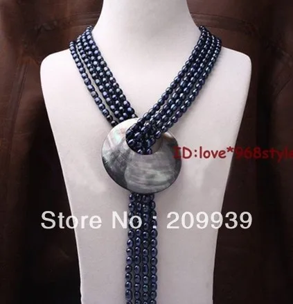 HOT SELL - S1159 Genuine black Freshwater FW pearl Tassel Big Sea shell Buckle Handwoven Necklace -Top quality free shipping
HOT SELL - S1159 Genuine black Freshwater FW pearl Tassel Big Sea shell Buckle Handwoven Necklace -Top quality free shipping