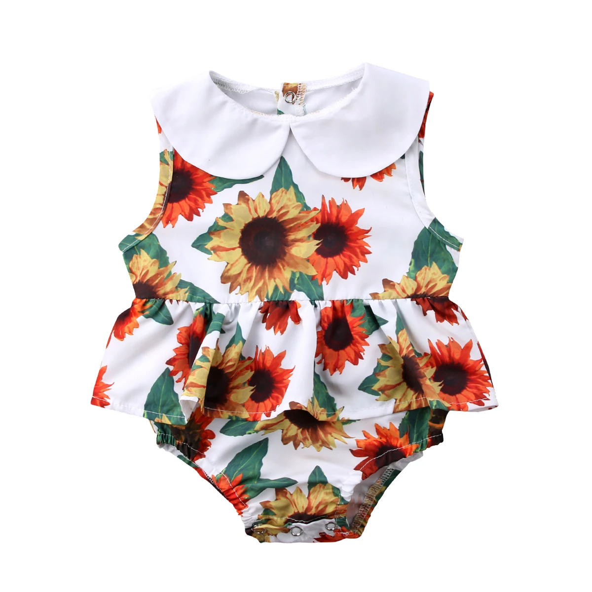 Pudcoco Summer New Sunflower Newborn Infant Baby Girls Romper Cute Ruffles Sleeveless Jumpsuit Summer Clothes
Pudcoco Summer New Sunflower Newborn Infant Baby Girls Romper Cute Ruffles Sleeveless Jumpsuit Summer Clothes