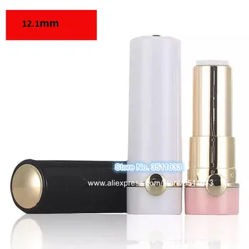 12.1mm Empty Lipstick Container Black White Pink with Gold Lip Balm Tube Elegant Lipstick Container Lipstick Packaging Conatiner
12.1mm Empty Lipstick Container Black White Pink with Gold Lip Balm Tube Elegant Lipstick Container Lipstick Packaging Conatiner