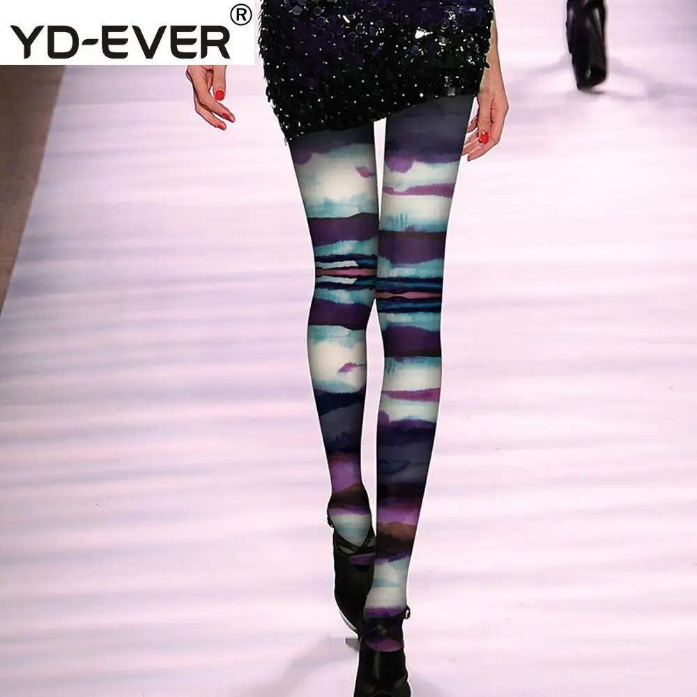Design Purple rhyme Printing Stockings Personality Bottoming Tide pantyhose Spring Gradation Filament Purple women tights
Design Purple rhyme Printing Stockings Personality Bottoming Tide pantyhose Spring Gradation Filament Purple women tights