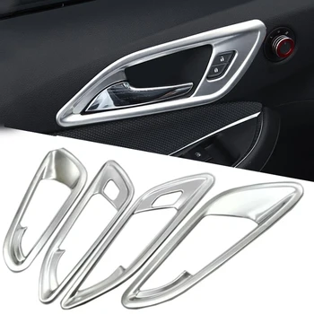 Car styling cover stick trim Stainless Steel door inner built handle bowl frame lamp moulding 4pcs For Chevrolet Cruze 2017 2018
Car styling cover stick trim Stainless Steel door inner built handle bowl frame lamp moulding 4pcs For Chevrolet Cruze 2017 2018