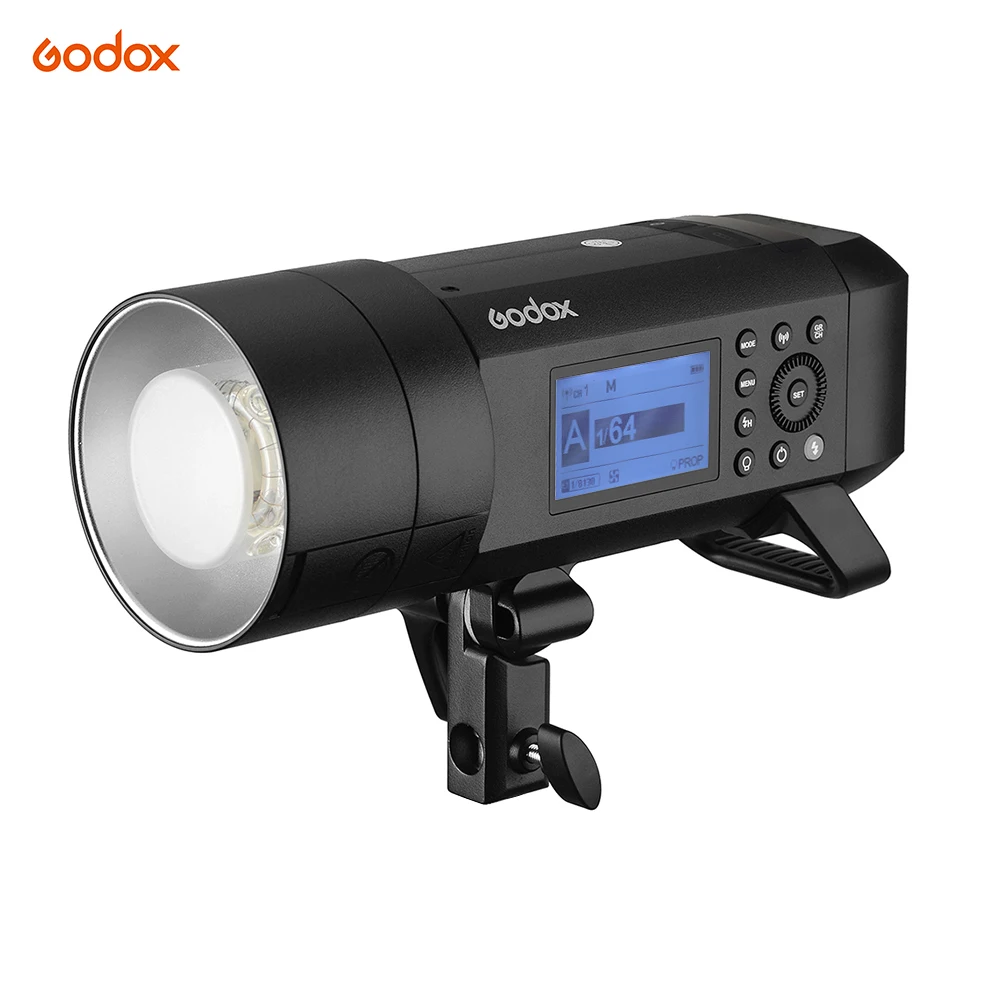 Godox WITSRO AD400Pro All-in-One Flash Light Speedlite 2.4G Wireless X System Built-in Battery TTL Auto-flash GN72 1/8000s HSS
Godox WITSRO AD400Pro All-in-One Flash Light Speedlite 2.4G Wireless X System Built-in Battery TTL Auto-flash GN72 1/8000s HSS