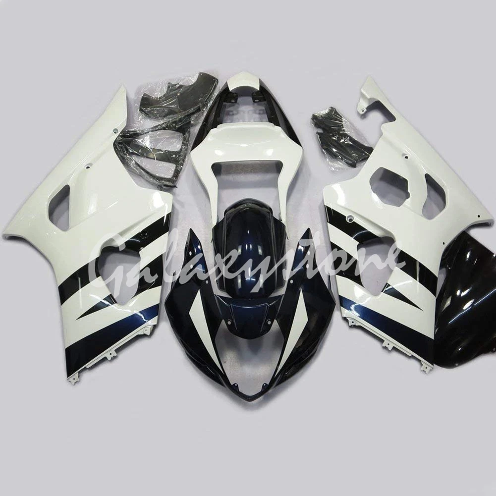 ABS Injection Molding White & Black Painted Fairing Kit for SUZUKI GSXR 1000 K3 2003-2004
ABS Injection Molding White & Black Painted Fairing Kit for SUZUKI GSXR 1000 K3 2003-2004