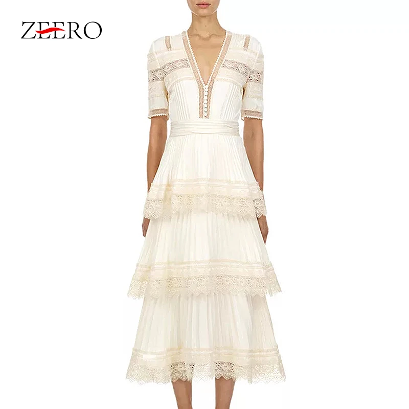 Cascading Ruffle Women Dress 2019 New Fashion Short Sleeve Lace Hook Ruffle Patchwork High Quality White Maxi Long Summer Dress
Cascading Ruffle Women Dress 2019 New Fashion Short Sleeve Lace Hook Ruffle Patchwork High Quality White Maxi Long Summer Dress