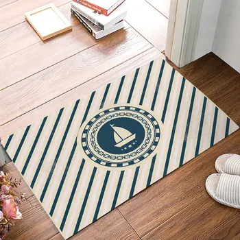 Ocean Navigation Style Diagonal Stripe Navy Blue And Beige Door Mats Kitchen Floor Bath Entrance Rug Mat Absorbent Indoor
Ocean Navigation Style Diagonal Stripe Navy Blue And Beige Door Mats Kitchen Floor Bath Entrance Rug Mat Absorbent Indoor