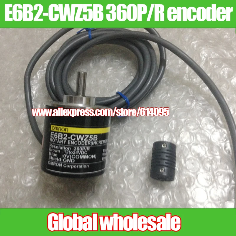 1pcs E6B2-CWZ5B 360P/R encoder for Omron / 360 line of optical rotary encoder / incremental encoder
1pcs E6B2-CWZ5B 360P/R encoder for Omron / 360 line of optical rotary encoder / incremental encoder