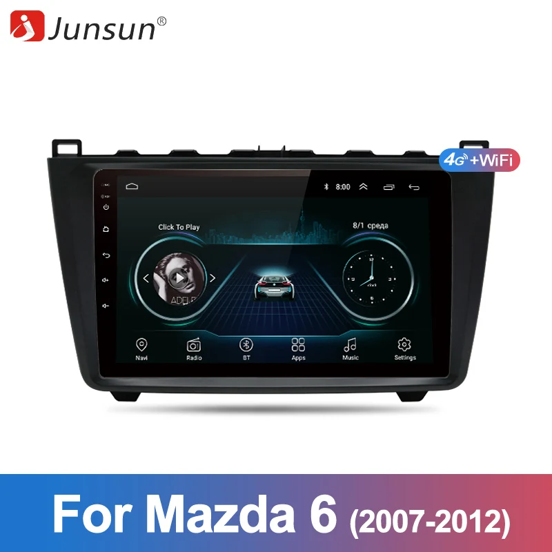Junsun Android 9.1 for Mazda 6 2008-2012 Auto 2 Din Car Radio Stereo Player Bluetooth 2G+32G GPS Navigation No DVD Slot
Junsun Android 9.1 for Mazda 6 2008-2012 Auto 2 Din Car Radio Stereo Player Bluetooth 2G+32G GPS Navigation No DVD Slot