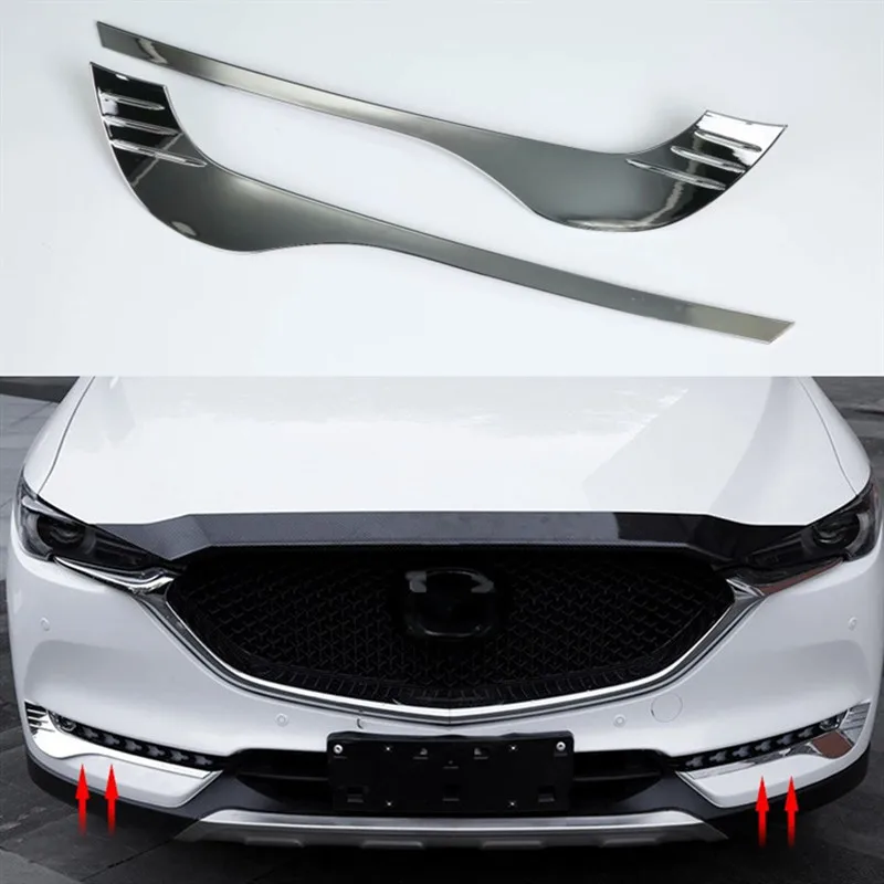 For Mazda CX-8 2018 2019 Front Fog Light Cover Head Lamp Eyebrow frame Trim ABS Chrome Car-Styling Accessories 2 pcs
For Mazda CX-8 2018 2019 Front Fog Light Cover Head Lamp Eyebrow frame Trim ABS Chrome Car-Styling Accessories 2 pcs