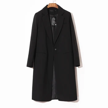 Black Suit Jacket Female Korean Version of The Loose Spring and Autumn New Long Section Was Thin Fashion Casual Small Suit
Black Suit Jacket Female Korean Version of The Loose Spring and Autumn New Long Section Was Thin Fashion Casual Small Suit