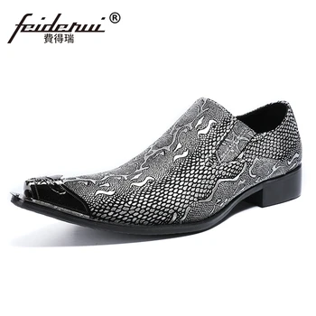 Plus Size Elegant Genuine Leather Handmade Man Casual Loafers Pointed Toe Slip on Python-Patterned Men's Runway Shoes SL422
Plus Size Elegant Genuine Leather Handmade Man Casual Loafers Pointed Toe Slip on Python-Patterned Men's Runway Shoes SL422