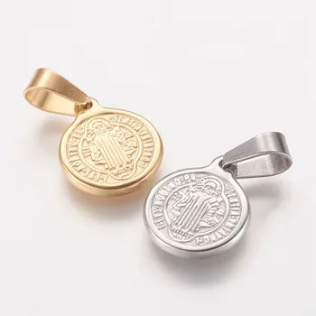 10pc 16x13x2mm 304 Stainless Steel Pendant Metal Jewelry Necklace Pendants Flat Round Cross God Father Religious Christianity
10pc 16x13x2mm 304 Stainless Steel Pendant Metal Jewelry Necklace Pendants Flat Round Cross God Father Religious Christianity