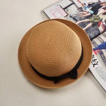 New Women's Solid Color Wide-brimmed Sun Cap Summer Sunscreen Dome Fashion Tied Rope Hat Beach Essential Straw Hat
New Women's Solid Color Wide-brimmed Sun Cap Summer Sunscreen Dome Fashion Tied Rope Hat Beach Essential Straw Hat