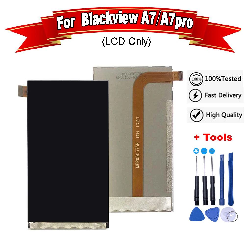 5 0 дюйма для BlackView A7 ЖК дисплей экран Ремонт Часть Для pro LCD Замена + Бесплатные