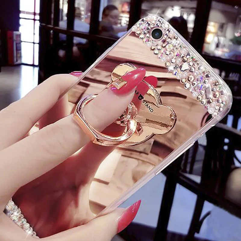 Diamond Glitter Mirror Case (3)