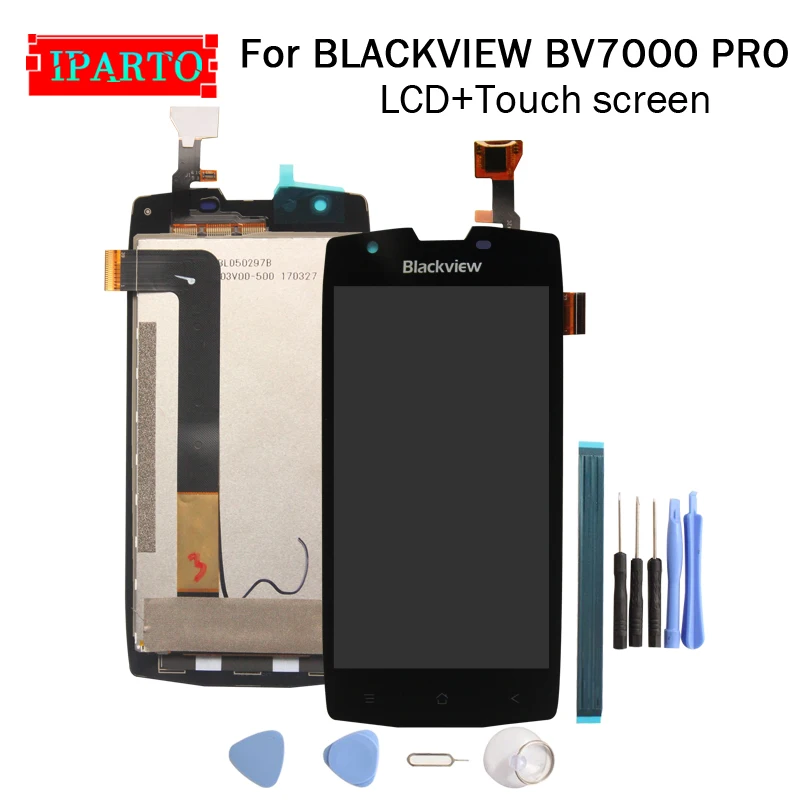 5.0 inch BLACKVIEW BV7000 PRO LCD Display+Touch Screen Digitizer Assembly 100% Original New LCD+Touch Digitizer for BV7000 PRO
5.0 inch BLACKVIEW BV7000 PRO LCD Display+Touch Screen Digitizer Assembly 100% Original New LCD+Touch Digitizer for BV7000 PRO