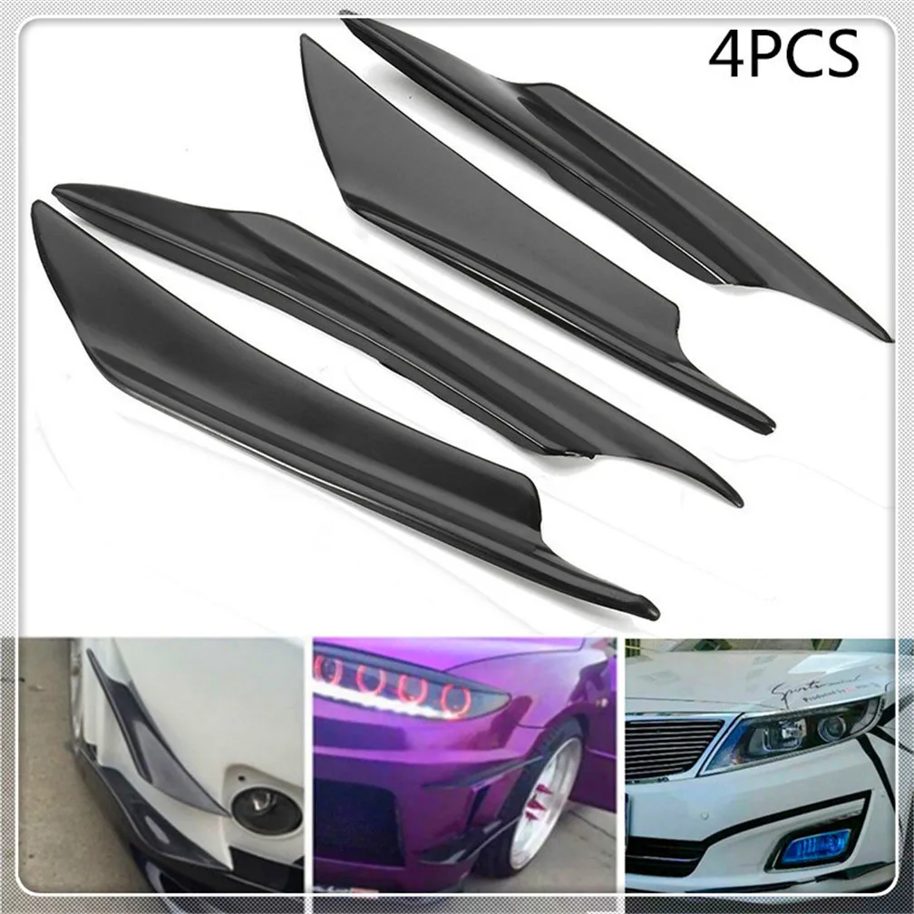 car wind Bumper Lip Splitter Fin Air Canard Wing Spoiler FOR Audi Q3 Q5 SQ5 Q7 A1 A3 A4 A4L A5 A6 A6L A7 A8 S5 S6 S7
car wind Bumper Lip Splitter Fin Air Canard Wing Spoiler FOR Audi Q3 Q5 SQ5 Q7 A1 A3 A4 A4L A5 A6 A6L A7 A8 S5 S6 S7