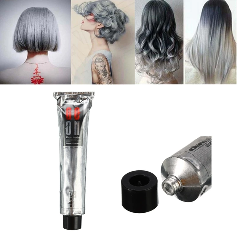 100ml Smoky Gray Hair Color Unisex Punk Style Light Grey Silver Permanent Hair Dye Color Cream Girls Beauty Hair Colors
100ml Smoky Gray Hair Color Unisex Punk Style Light Grey Silver Permanent Hair Dye Color Cream Girls Beauty Hair Colors