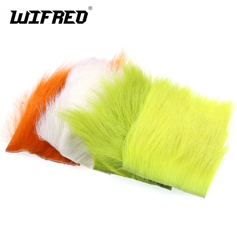 Wifreo 1PC 6X6CM Parachute Fly Fly Tying Material Mini Bucktail Jigs Streamer Tying Fur Patch Green Yellow Orange White Color
Wifreo 1PC 6X6CM Parachute Fly Fly Tying Material Mini Bucktail Jigs Streamer Tying Fur Patch Green Yellow Orange White Color