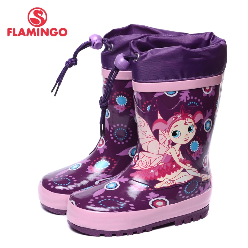 FLAMINGO branded 2017 new collection spring-autumn fashion gumboots with wool quality anti-slip kids shoes for girls 71-HL-0007
FLAMINGO branded 2017 new collection spring-autumn fashion gumboots with wool quality anti-slip kids shoes for girls 71-HL-0007