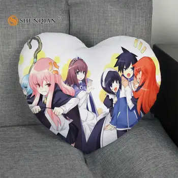 Zero Tsukaima Heart Shape Pillow Cover Custom zipper Pillowcase Just Cover No Core Size 41x36cm,47x42cm
Zero Tsukaima Heart Shape Pillow Cover Custom zipper Pillowcase Just Cover No Core Size 41x36cm,47x42cm
