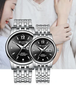 Fashion Couple Watch Men Women Watches Top Brand Luxury Quartz Watch Ladies Watch Clock Lovers Wristwatch reloj hombre mujer
Fashion Couple Watch Men Women Watches Top Brand Luxury Quartz Watch Ladies Watch Clock Lovers Wristwatch reloj hombre mujer