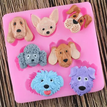Dogs Shape Silicone Fondant Cake Decorating Mold Chocolate Polymer Clay Mould Animal Cake Tool
Dogs Shape Silicone Fondant Cake Decorating Mold Chocolate Polymer Clay Mould Animal Cake Tool