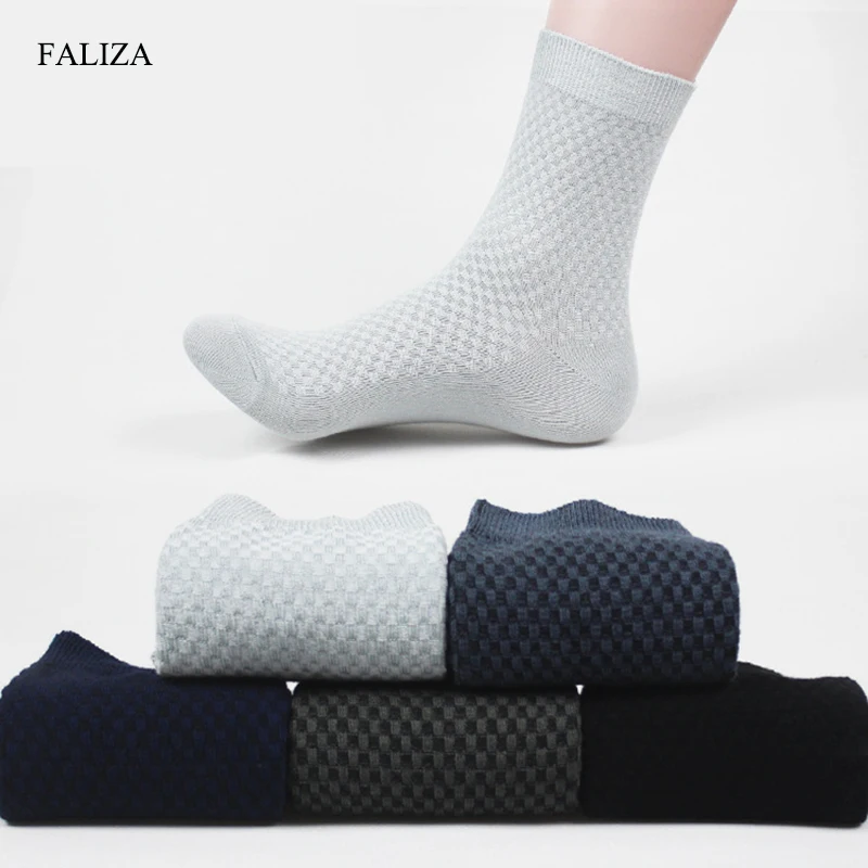 FALIZA High Quality Men Socks Cotton & Bamboo Fiber Classic Business Mens Socks Deodorant Dress Socks Winter Warm Socks 5pair B
FALIZA High Quality Men Socks Cotton & Bamboo Fiber Classic Business Mens Socks Deodorant Dress Socks Winter Warm Socks 5pair B