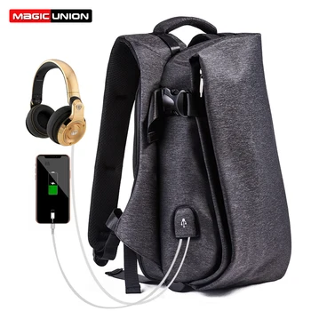 MAGIC UNION Fashion Men Backpack for Laptop 15.6" USB Port Waterproof Travel Backpack Large Capacity College School Backpack
MAGIC UNION Fashion Men Backpack for Laptop 15.6" USB Port Waterproof Travel Backpack Large Capacity College School Backpack
