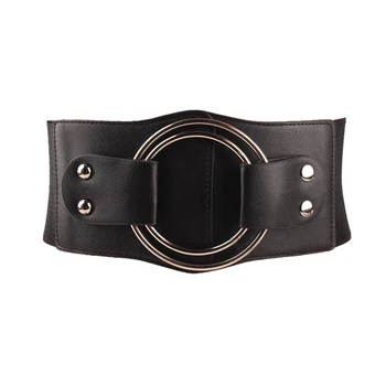 New Women Wide elastic Belt metal Ring Fashion Simple Female For Women Dress Down Jacket Skirt wide Waist Female Belt
New Women Wide elastic Belt metal Ring Fashion Simple Female For Women Dress Down Jacket Skirt wide Waist Female Belt