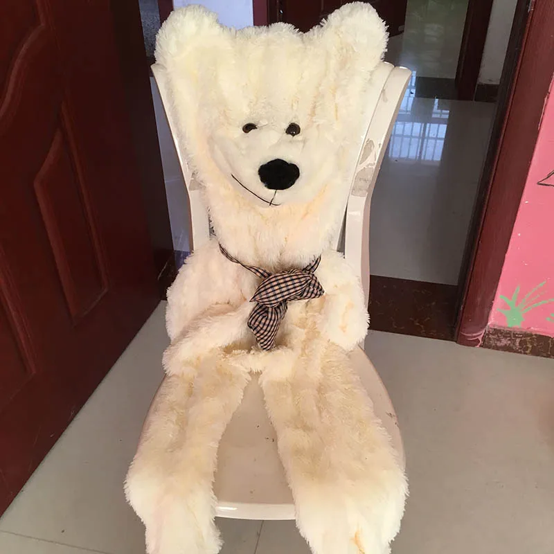 Фото 200 см плюшевая игрушка из медвежьей кожи без набивки подушка подарок | Игрушки и