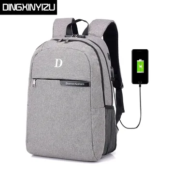 DINGXINYIZU USB Charging Travel Men Backpacks 15.6 inch Laptop Rucksack for Teenagers Boys Girls School Bag Casual Women Mochila
DINGXINYIZU USB Charging Travel Men Backpacks 15.6 inch Laptop Rucksack for Teenagers Boys Girls School Bag Casual Women Mochila