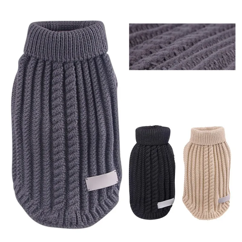 Turtleneck Dog Sweaters Small Dog Clothes Knitwear Pet Sweaters Pet Puppy Pajamas Chihuahua Knitwear Costume
Turtleneck Dog Sweaters Small Dog Clothes Knitwear Pet Sweaters Pet Puppy Pajamas Chihuahua Knitwear Costume