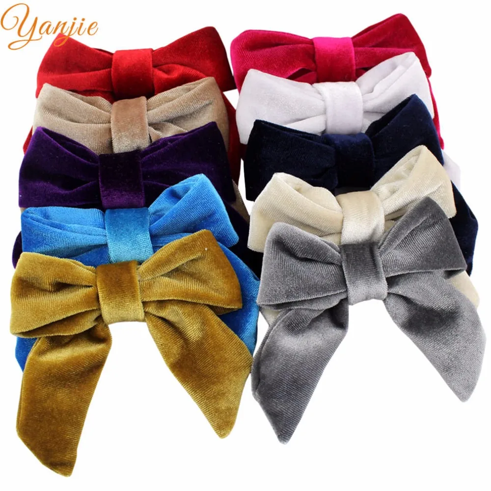 DIY Hair Accessories Party 4" Velvet Sailor Bow 2019 Girl's Hair Bow Women Barrette For Kids Headwear Hair Clip Photo Pro
DIY Hair Accessories Party 4" Velvet Sailor Bow 2019 Girl's Hair Bow Women Barrette For Kids Headwear Hair Clip Photo Pro