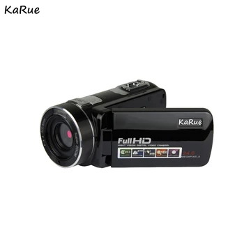 

KaRue Digital Video Camera HDV-302P 24MP HD Digital Camera 16X Digital Zoom 3.0 Inch Anti-shake 3.0MP CMOS DV Camcorder