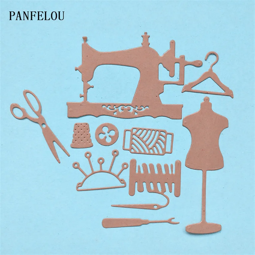 PANFELOU Metal craft Sewing machine series die cutting dies for Scrapbooking/DIY Christmas wedding Halloween cards
PANFELOU Metal craft Sewing machine series die cutting dies for Scrapbooking/DIY Christmas wedding Halloween cards