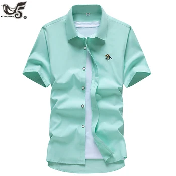 Men beach Shirt Summer Style Short Sleeve Casual Shirt Slim Cotton Camisa Social Masculina brand clothing size M~5XL
Men beach Shirt Summer Style Short Sleeve Casual Shirt Slim Cotton Camisa Social Masculina brand clothing size M~5XL