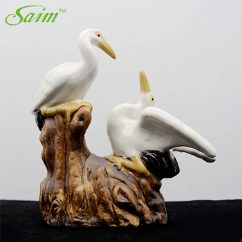 Saim Aquarium Ceramic Ornaments Fish Tank Accessories Acuarios Fish Aquarium Decoration Aquatic Double Crane Shape for Aquarium 
Saim Aquarium Ceramic Ornaments Fish Tank Accessories Acuarios Fish Aquarium Decoration Aquatic Double Crane Shape for Aquarium