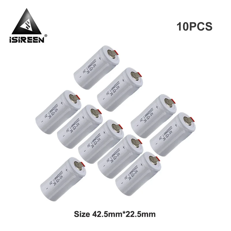 SC Ni-CD 1.2V 2200mAh Rechargeable Battery Cells DIY Battery Packs Subc Ni CD Accumulator Electric Flashlight 7.2V 9.6V 12V 18V
SC Ni-CD 1.2V 2200mAh Rechargeable Battery Cells DIY Battery Packs Subc Ni CD Accumulator Electric Flashlight 7.2V 9.6V 12V 18V